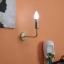 Gold Iron Wall Lights - 1