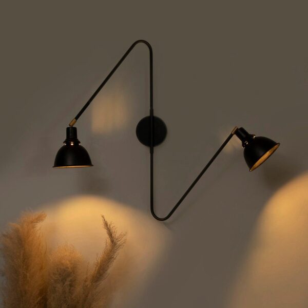 Nordic Dawn Spider Wall Sconce - 1