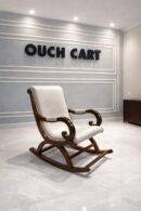 Aamazing Hand Carved Rocking Chair (Teak Wood )