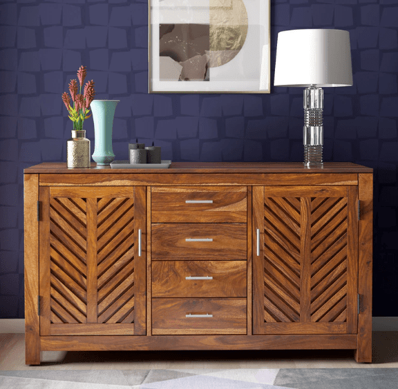 Sheesham Wood console table With Drawer - Variant 1