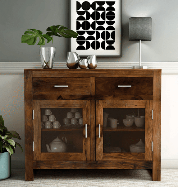 Sheesham Wood console table With Drawer - Variant 1