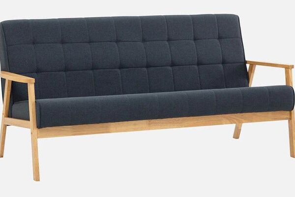 3 Seater Sofa In Blue Colour