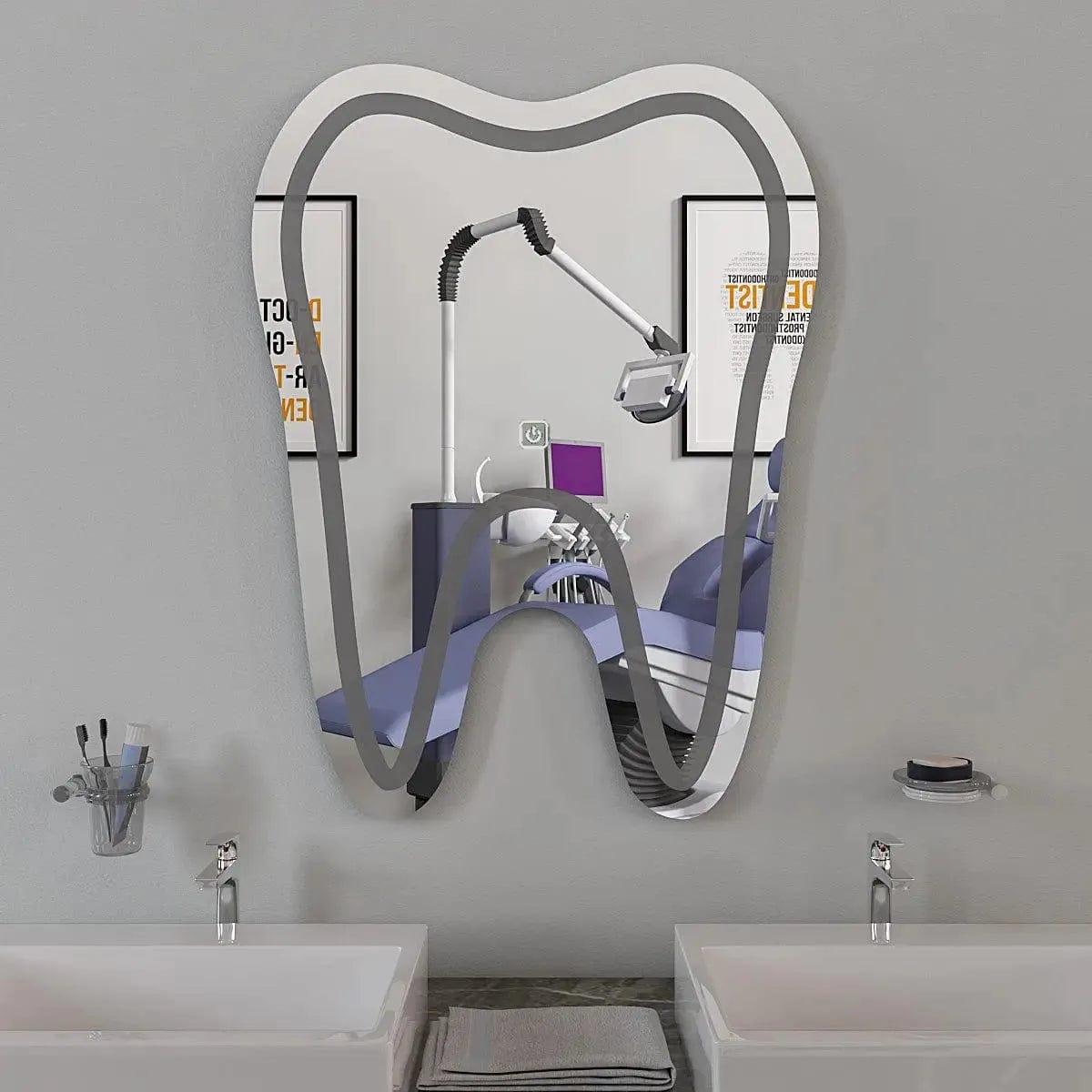 Tooth-Shaped LED Mirror for Dentist Office - 1 - Image 3
