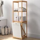 Laundry Baskets & Hampers Organizer Toilet Bathroom Cabinet With Free Soap Dish By Miza - Variant 1