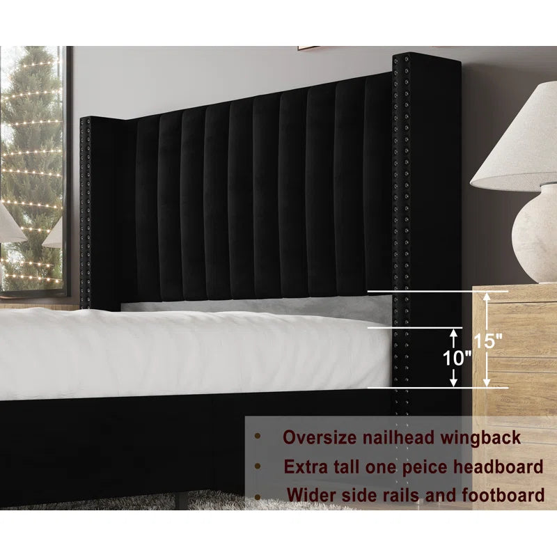 Addesyn Upholstered Platform Bed - Image 10