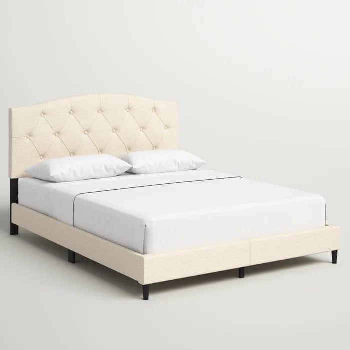 Arndt Tufted Upholstered Low Profile Platform Bed - Image 3