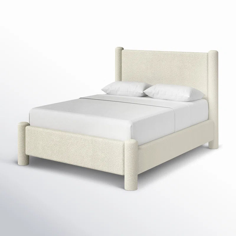 Asel Upholstered Platform Bed - Image 3
