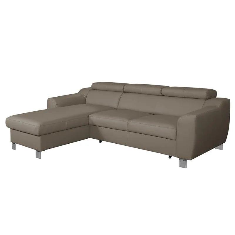 Avaiyah Leather Corner Sofa with Longchair - Image 10