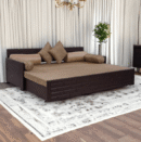 3 SEATER PULL OUT SOFA CUM BED SHEESHAM WOOD