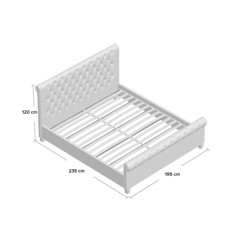 Cheltenham Upholstered Sleigh Bed - Image 9