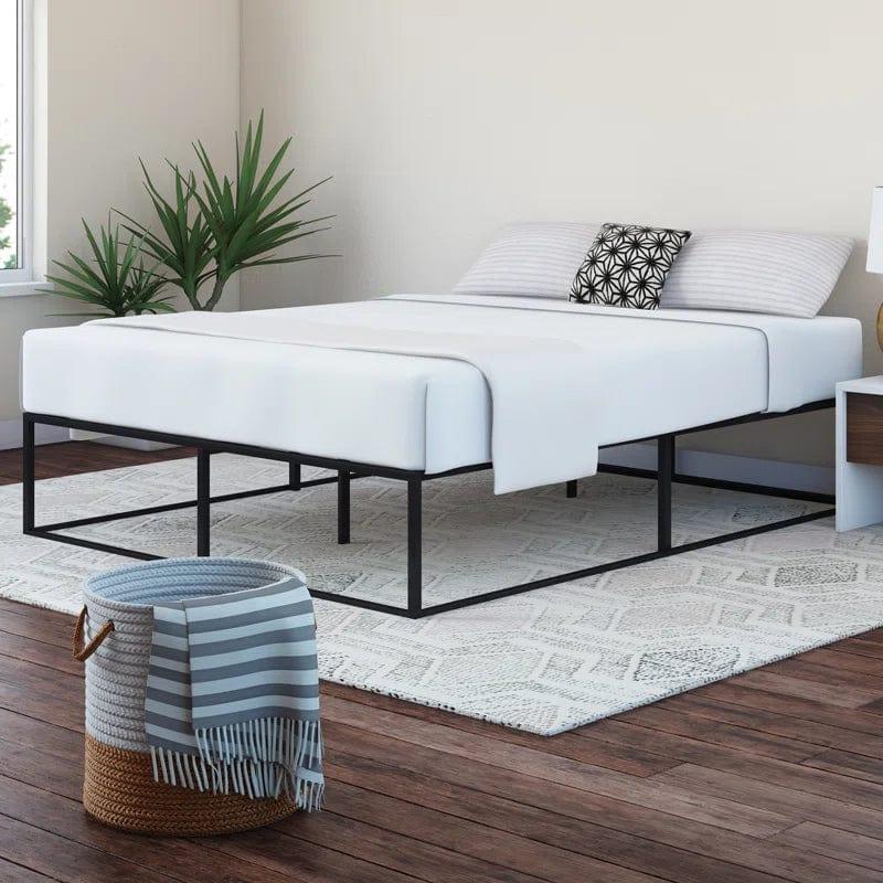 Dekker Minimal Metal Bed Frame - 35 cm High - Image 2