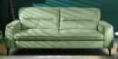 Velvet 3 Seater Sofa In Teal Green Colour