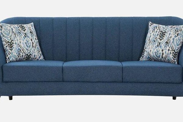 Fabric 3 Seater Sofa in Grey Colour