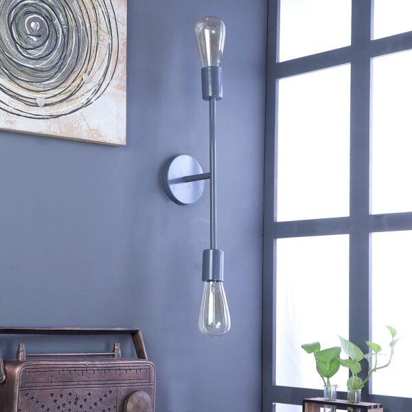 Filo Grey Metal Wall Light by SS Lightings - 1