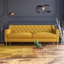 Kalida 3 Seater Upholstered Sofa