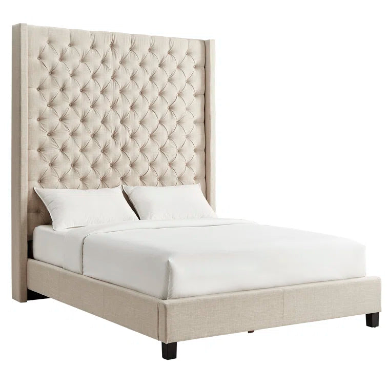 Kaster Upholstered Wingback Bed - Image 4