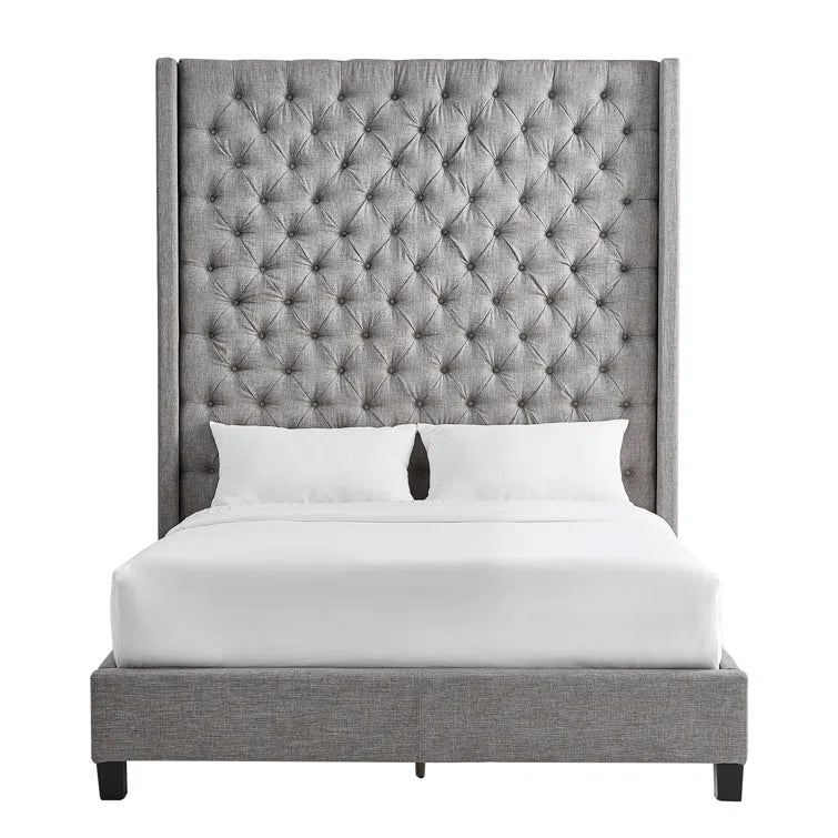 Kaster Upholstered Wingback Bed - Image 7