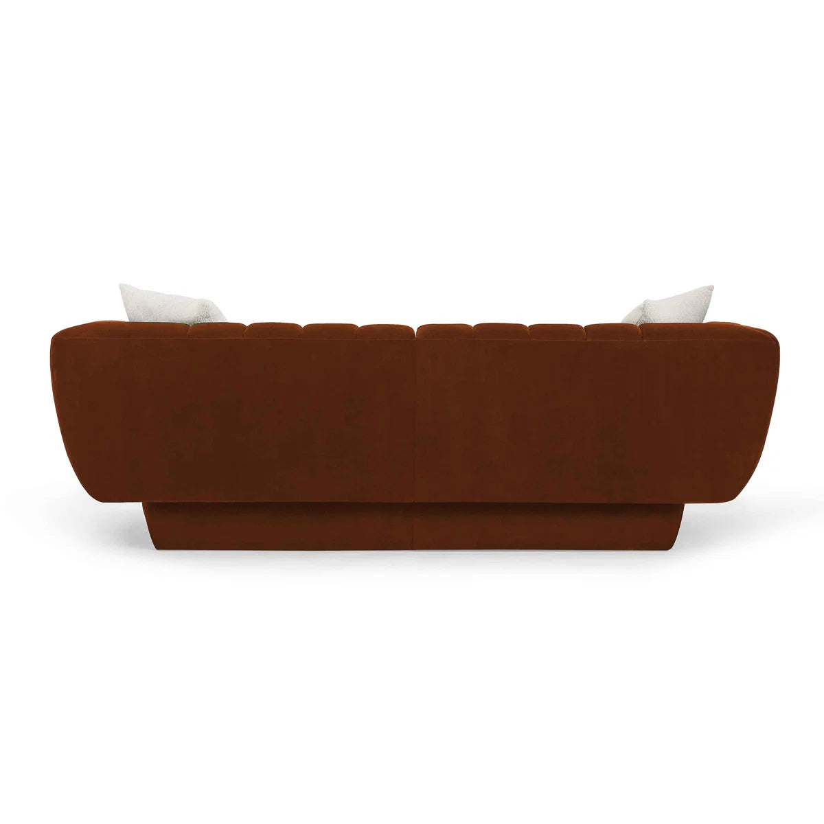 Modern Sofa Couch with Pillows – Minimore Lefferts Contemporary 3-Seater Living Room Sofa - Image 8