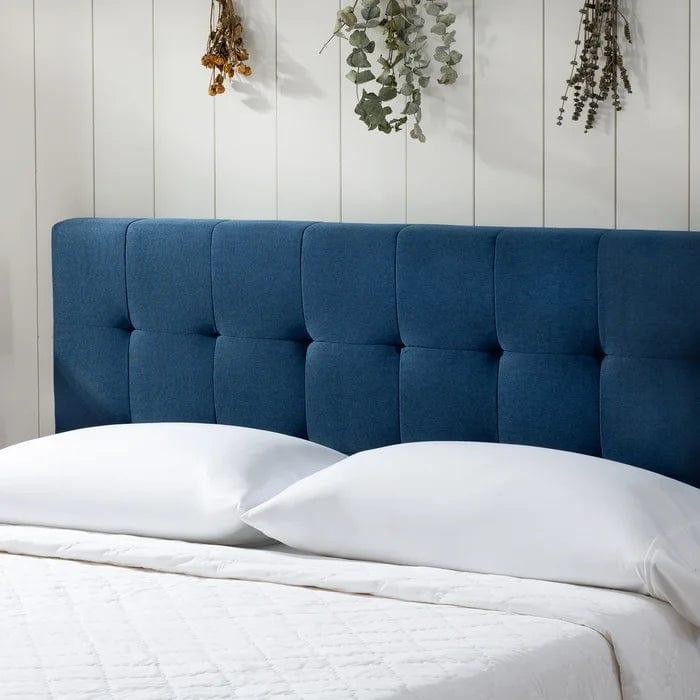 Peters Tufted Upholstered Low Profile Platform Bed - Image 5