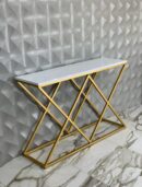 Delaila Cross Console Table