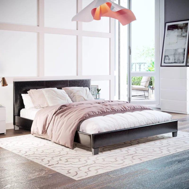 Scipio Upholstered Faux Leather Bed - Image 10