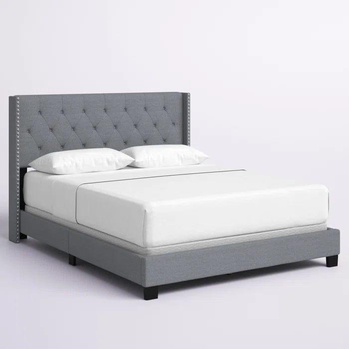 Tianna Tufted Upholstered Low Profile Standard Bed - Image 3