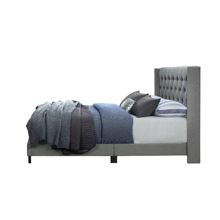 Tianna Tufted Upholstered Low Profile Standard Bed - Image 5