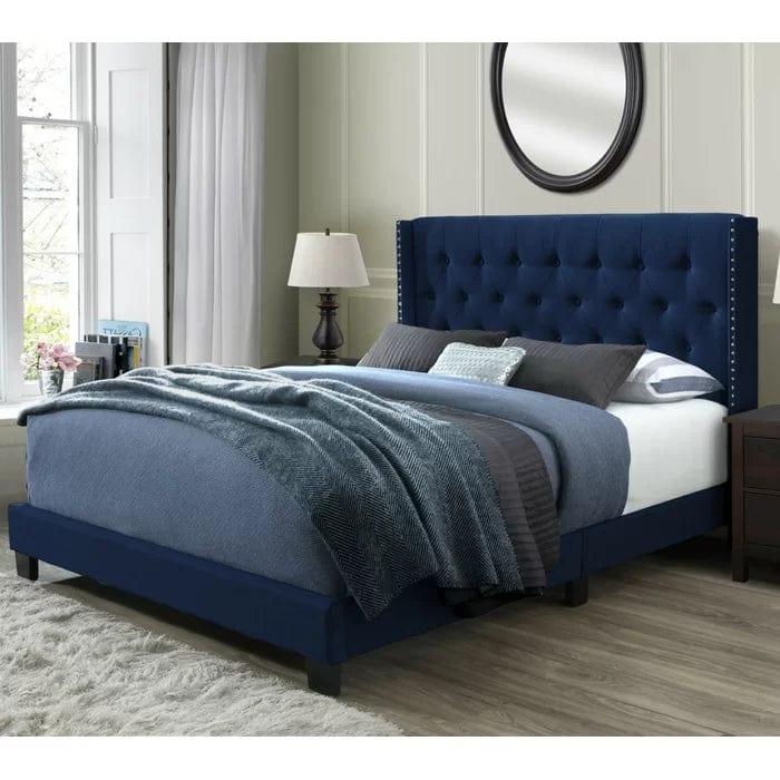 Tianna Tufted Upholstered Low Profile Standard Bed - Image 8