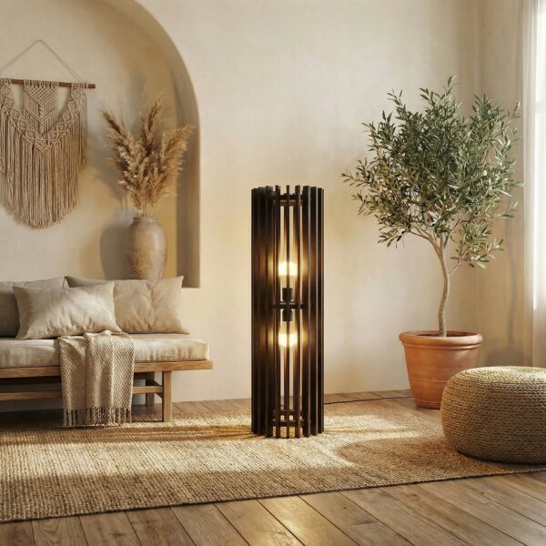 Ventus Duo Wooden Floor Lamp (BULB NOT INCLUDED) - 5