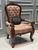 Teak Wood Handcrafted Royal Comfort Chair