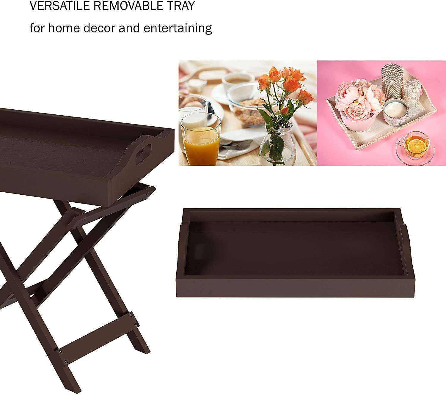 Decorative Display and Accent Table Center Table Wooden - Image 4