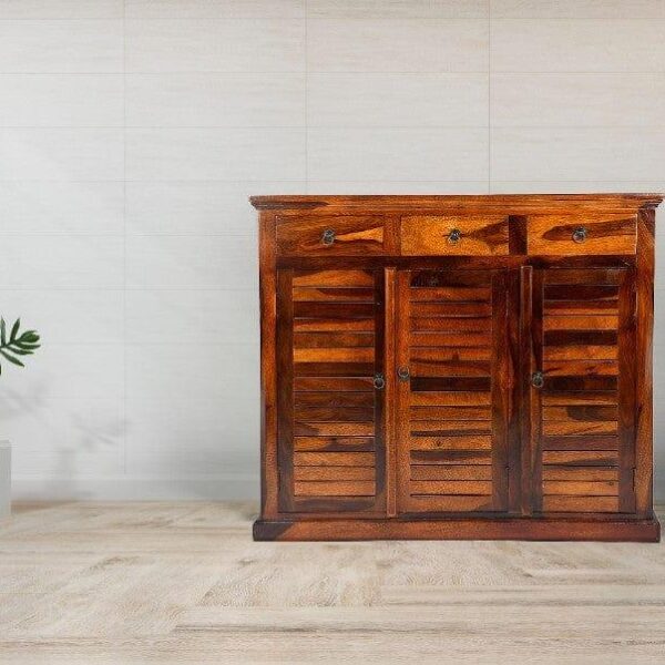 Sheesham Wood Carusitra Sideboard With Drawers - Variant 1