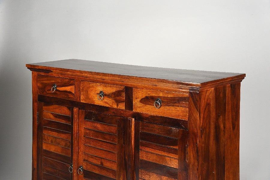 Sheesham Wood Carusitra Sideboard With Drawers - Variant 1 - Image 3