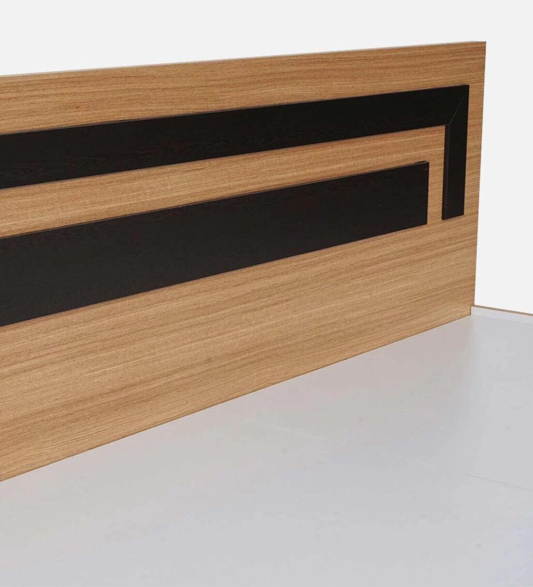 Duso King Size Bed in Urban Teak Finish - Image 5