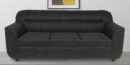 Fabric 3 Seater Sofa in Charcoal Grey Colour