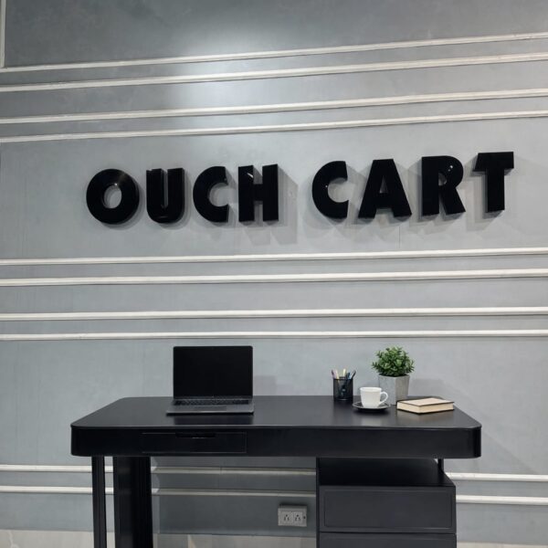 Modern Office Study Table with Storage Drawers | Minimalist Work Desk for Home & Office