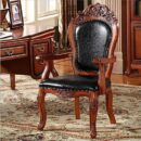 New  Handicrafts Wooden Hand Carved Royal Look Chair