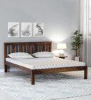 Sheesham Wood King Size Bed In Provincial Teak Finish