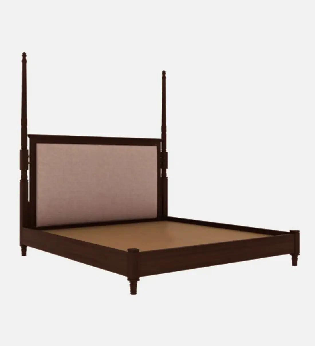 Oreal Solid Wood King Size Bed in Tubbaq Finish - Image 3