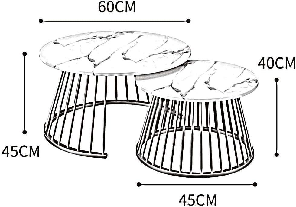 Melvina Conical Centre Nesting Tables Set - Image 2
