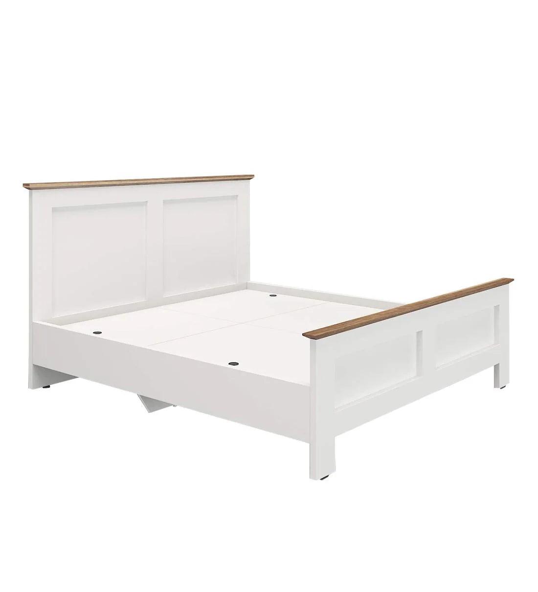 Colen King Size Bed in Mist White Finish - Image 5
