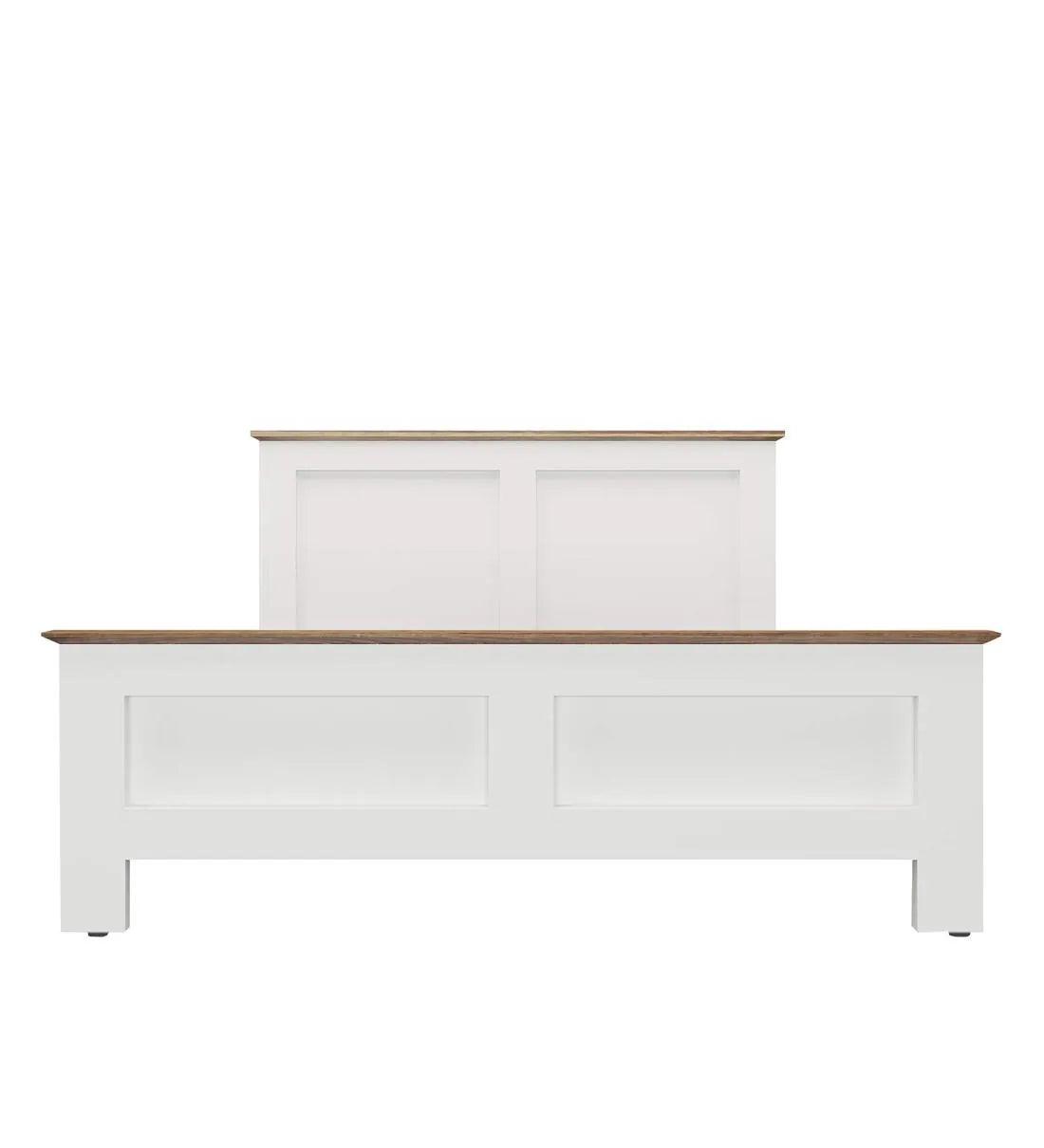 Colen King Size Bed in Mist White Finish - Image 6