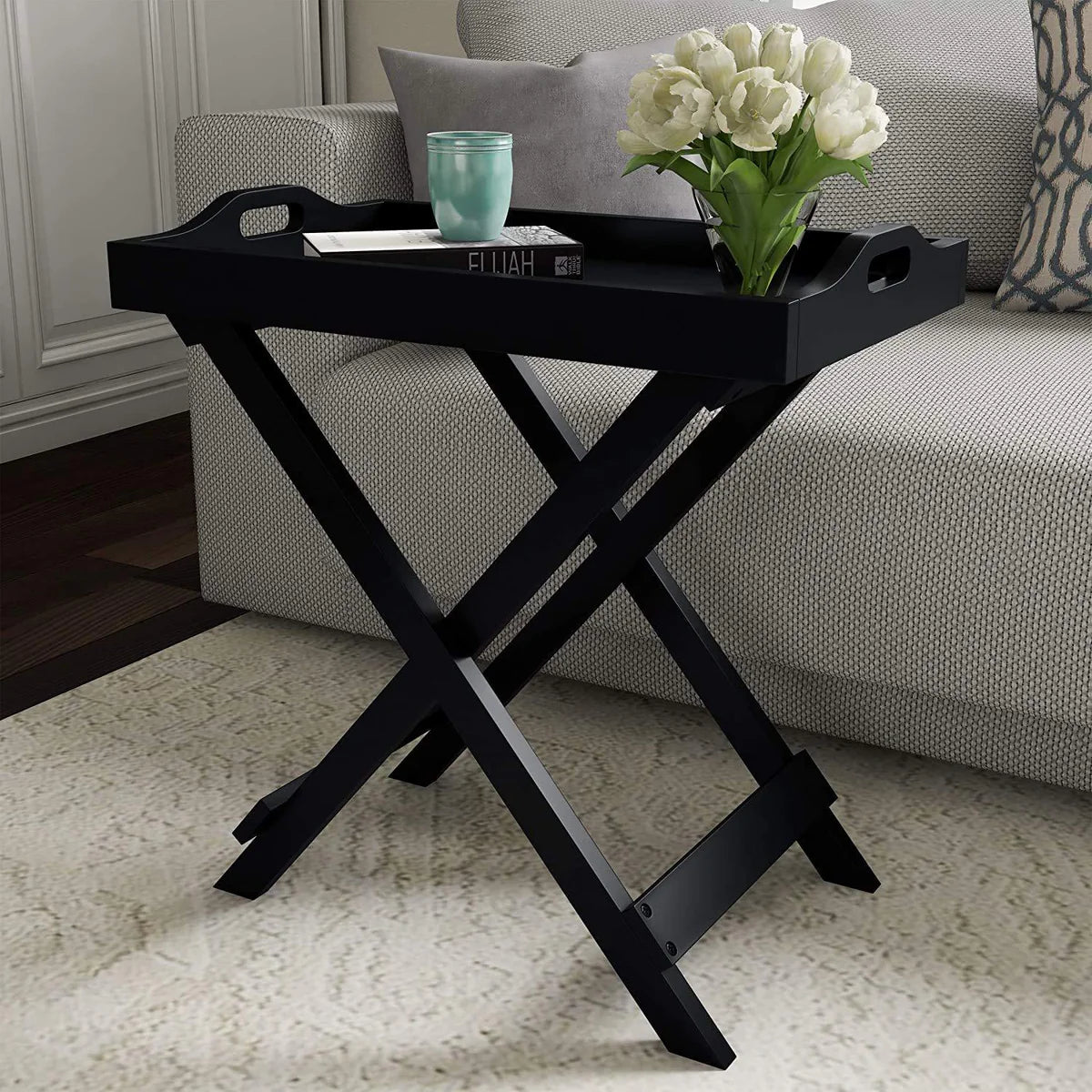 Decorative Display and Accent Table Center Table Wooden - Image 8