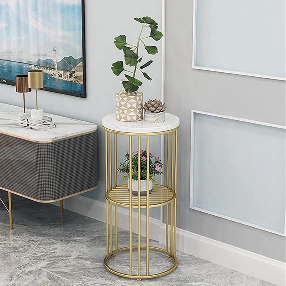 Two - Tier Long Pot Stand . - Image 2