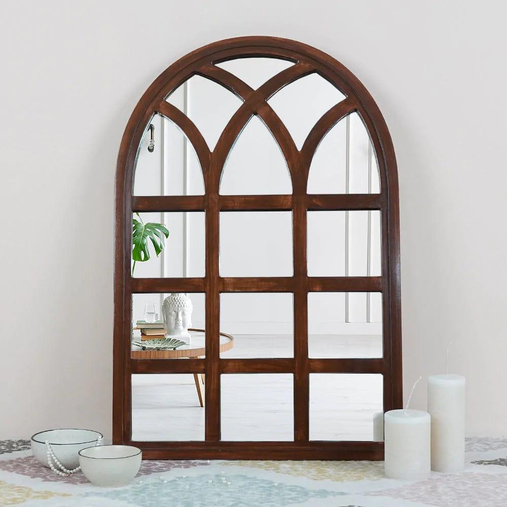 Wall Mirror Window Decorative Mirrors Arched - 1 - Image 3