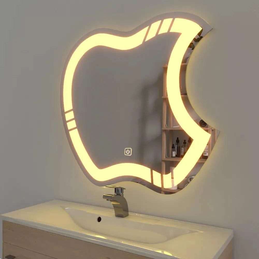 Artistic Apple LED Bathroom Mirror - 1 - Image 3