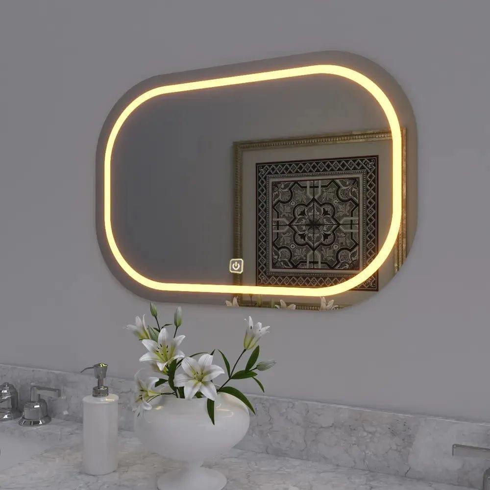 Modern Designed LED Curved Bathroom Mirror - 1 - Image 3