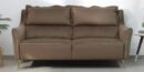 Velvet 3 Seater Sofa In Brown Colour